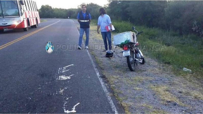 Derrape camino a El Rodeo