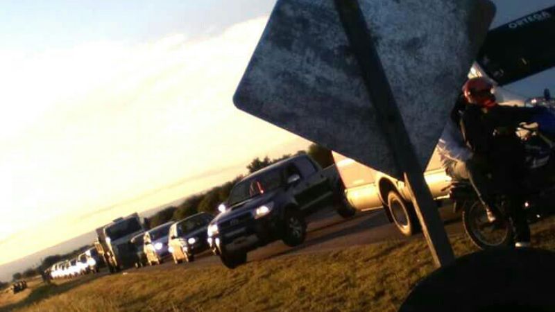 Continúa el Corte de Ruta Provincial N°2