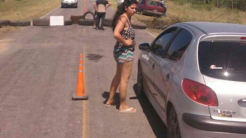 Continúa el Corte de Ruta Provincial N°2