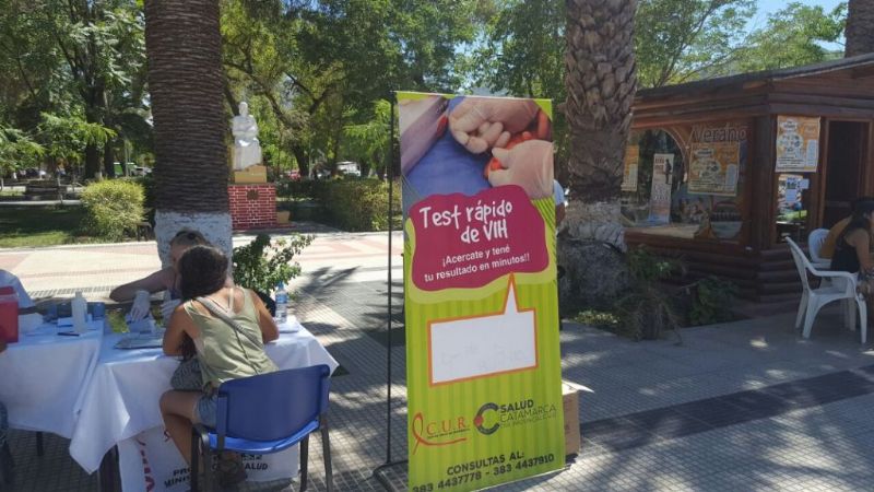 El CUR se sumó a las actividades de Salud en Belén