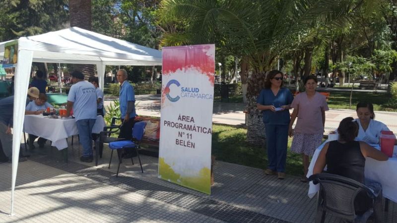 El CUR se sumó a las actividades de Salud en Belén