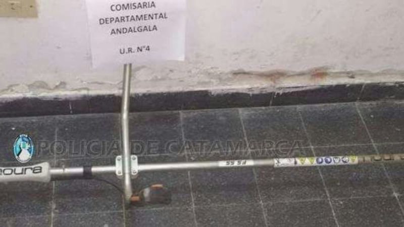 Esclarecen ilícito en Andalgalá y aprehenden a dos personas