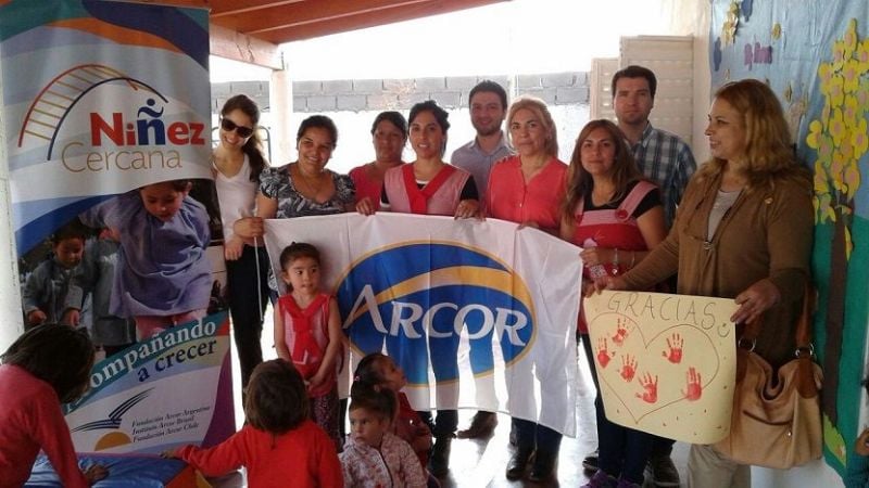Programa "Niñéz Cercana": ARCOR entregó Kits didácticos