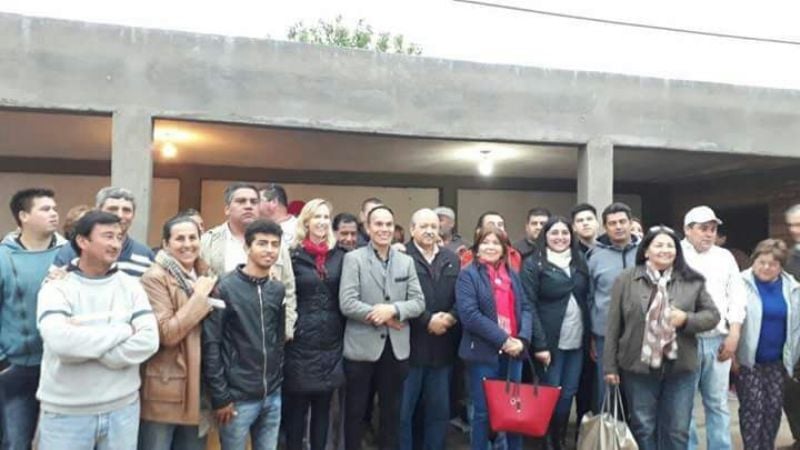 San Antonio de La Paz recibió la visita de Brizuela del Moral