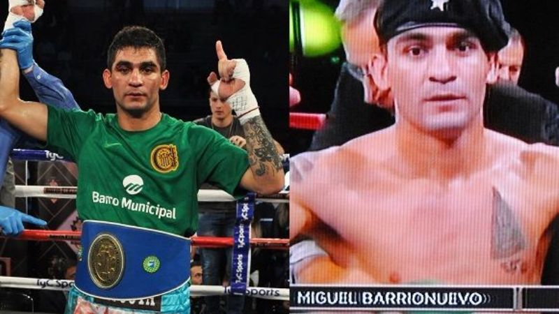 El “Zurdo” repitió su homenaje al “Che” Guevara