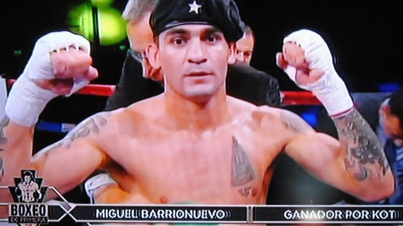 El “Zurdo” repitió su homenaje al “Che” Guevara