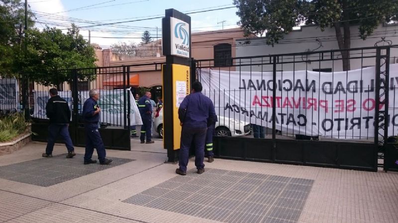 Trabajadores de Vialidad Nacional contra la privatización