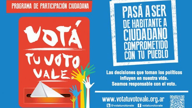 Campaña “Votá. Tu voto vale”