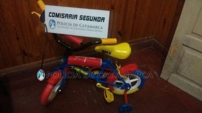 Aprehenden a un hombre y secuestran una bicicleta robada