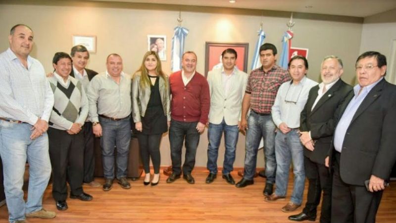 Cordero se reunió con representantes departamentales