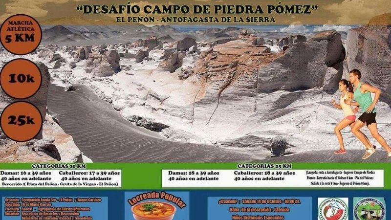 Desafío Campo de Piedra Pómez a 3000 msnm