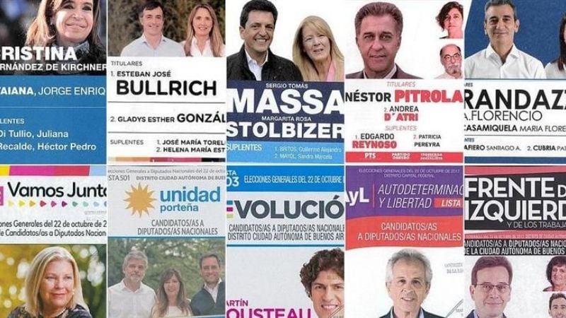 Oficializaron las boletas para las elecciones legislativas
