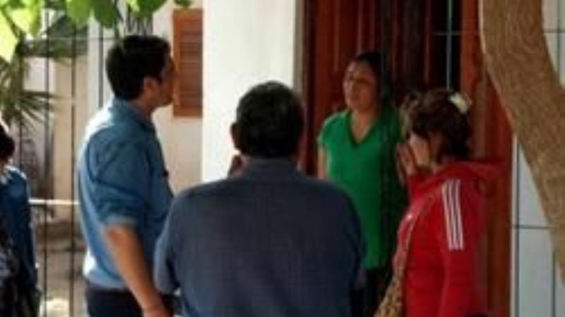 Los candidatos del FJPV recorren la ciudad