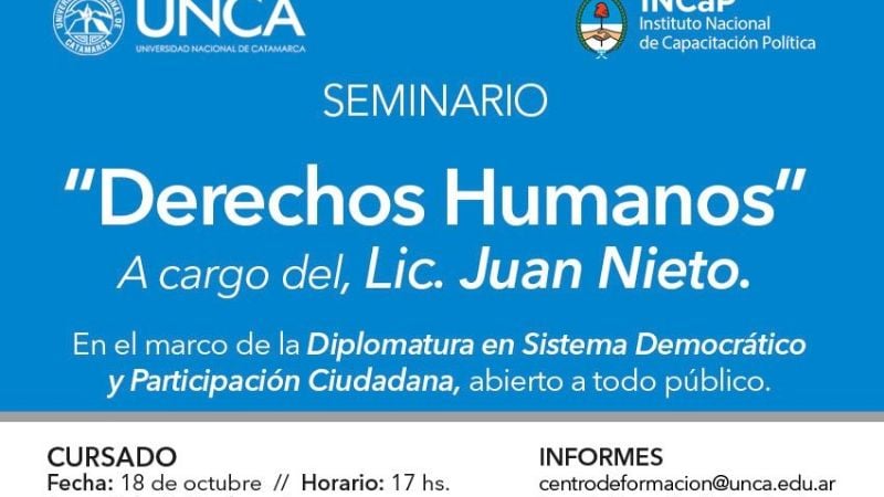 Seminario “Derechos Humanos”