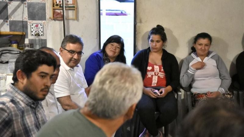 Jalil supervisó la ejecución de programas en barrios de Capital