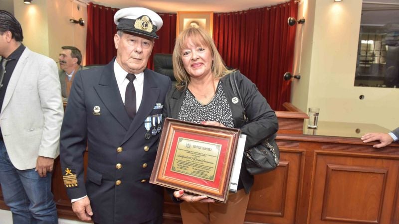 El Senado distinguió “Héroe de Malvinas” a suboficial retirado