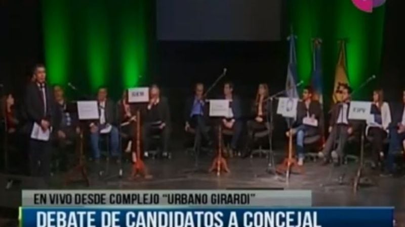 Histórico debate de candidatos a concejales