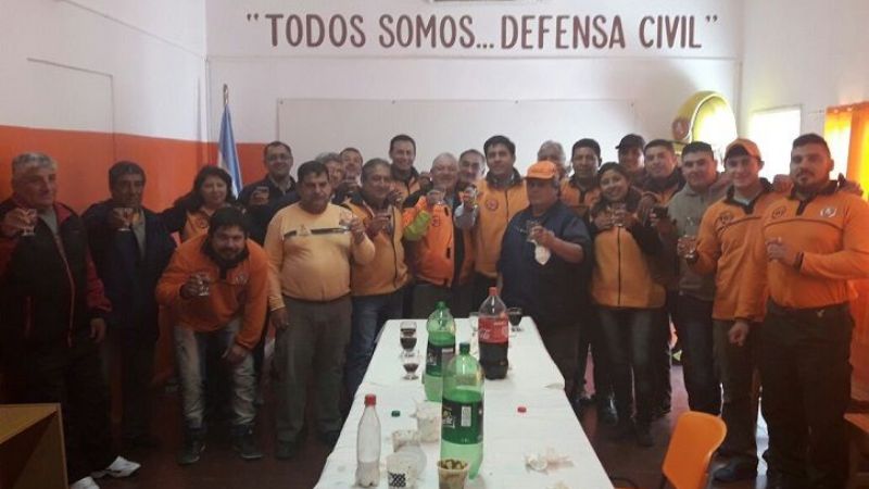 Defensa Civil despidió a “Acero”