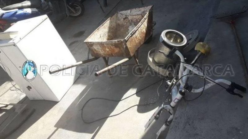 Encuentran elementos robados