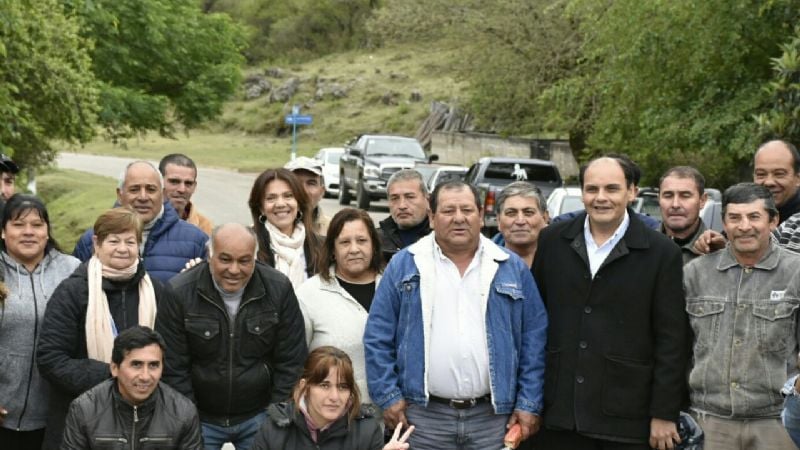 Múltiples actividades de Gustavo Saadi en Ancasti