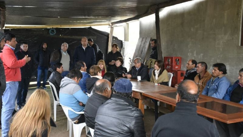 Múltiples actividades de Gustavo Saadi en Ancasti