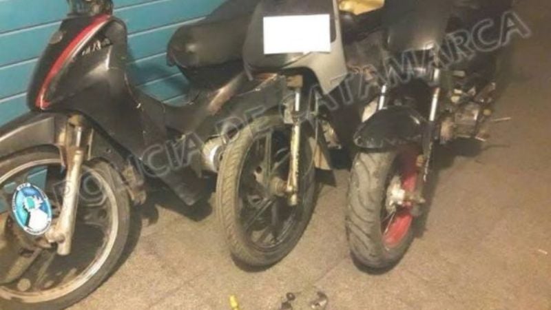 Detienen a un ladrón de motos en Andalgalá