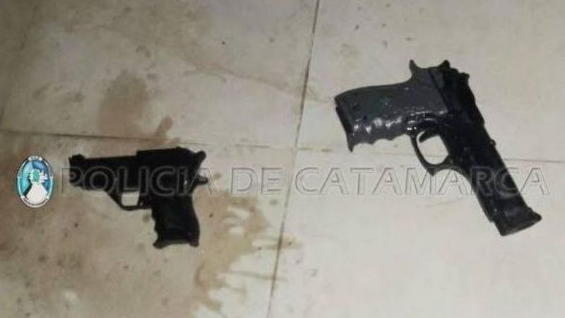 Quiso robar con un arma de juguete y quedó preso