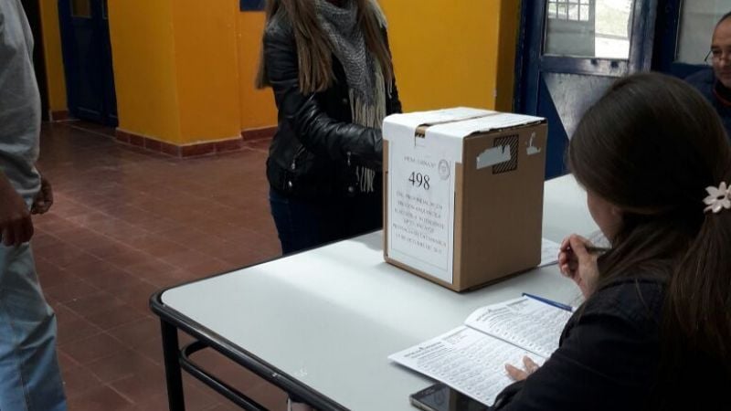 Votó Nancy Córdoba