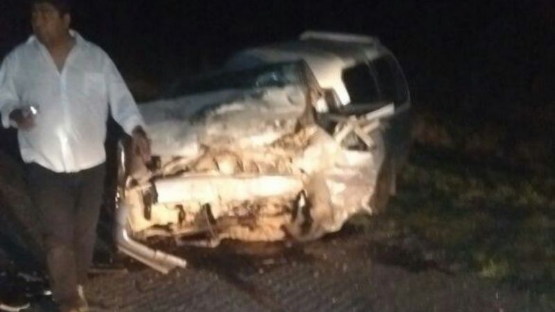 Dos muertos en un accidente en La Paz