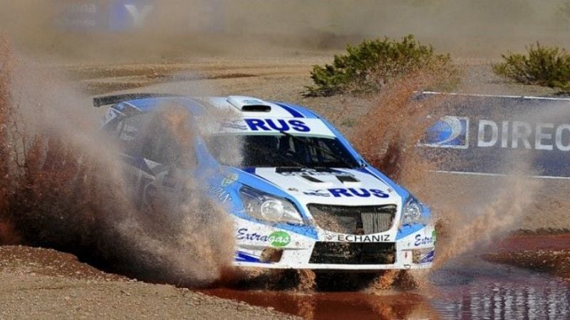 Obvio: al “Rally del Chivo” lo ganó Ligato con Chevrolet