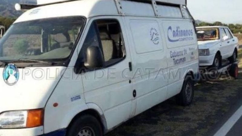 Choque en la Quebrada de La Cébila