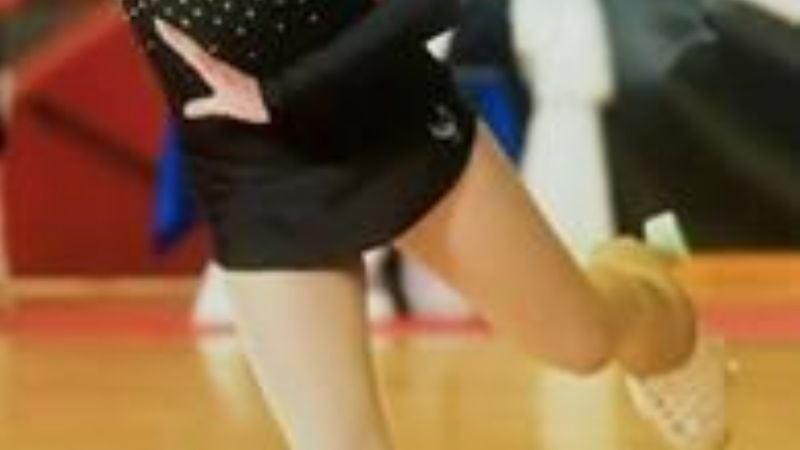 Patinadoras andalgalenses de la ACAP, en San Juan