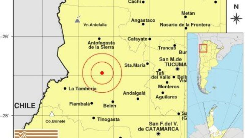 Fuerte sismo en el Oeste