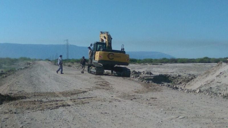 Empezaron los trabajos de prevención en Bajo Hondo