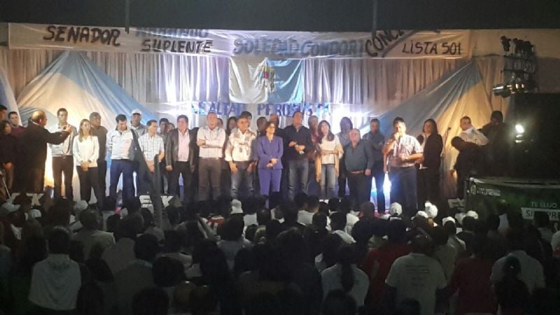 “Después del domingo 22 el peronismo de Santa María nunca será vencido”