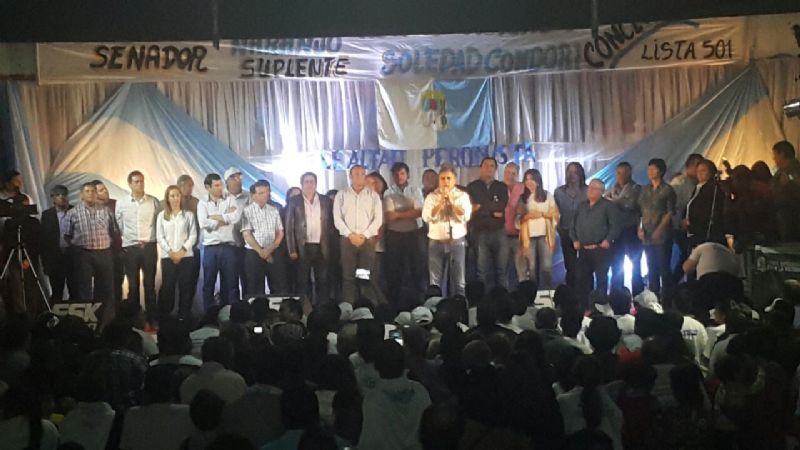 “Esta es la fórmula de la unidad y gestión, la que conduce Lucía Corpacci”