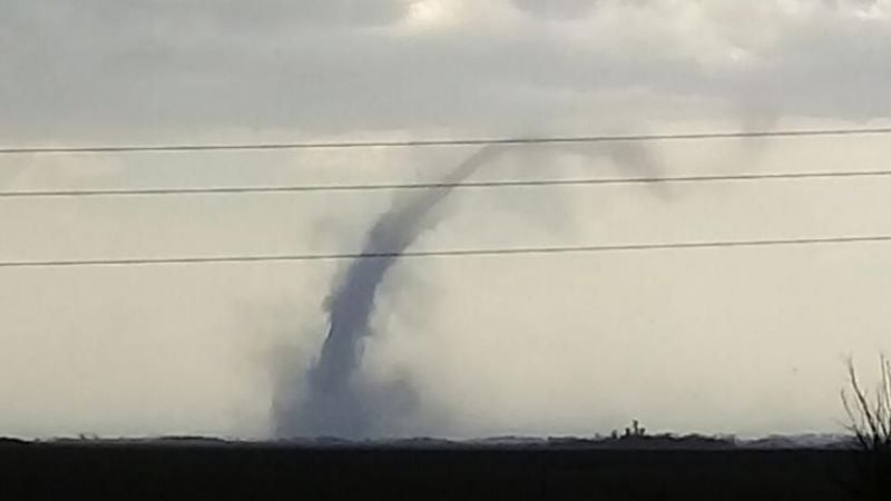 ¿Tornado? Qué es lo que pasó cerca de Río Cuarto