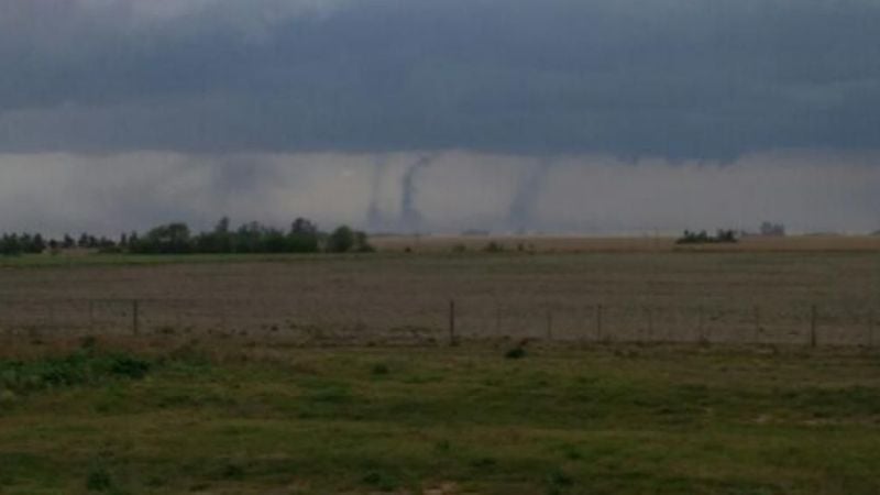 ¿Tornado? Qué es lo que pasó cerca de Río Cuarto