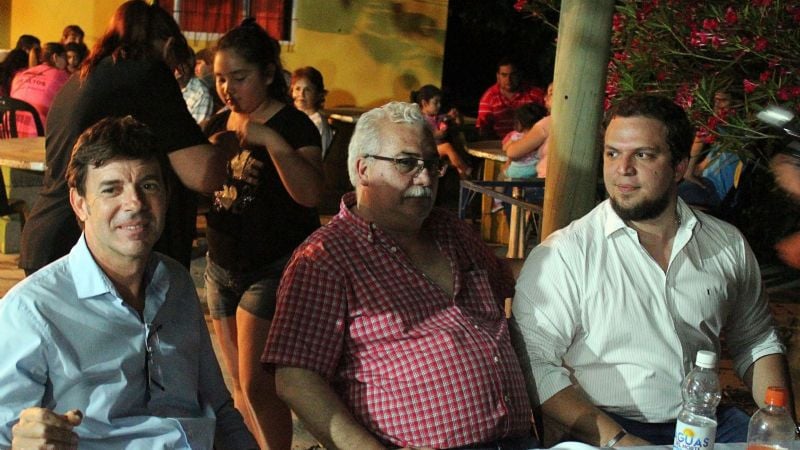 Olveira cerró su campaña en La Bajada