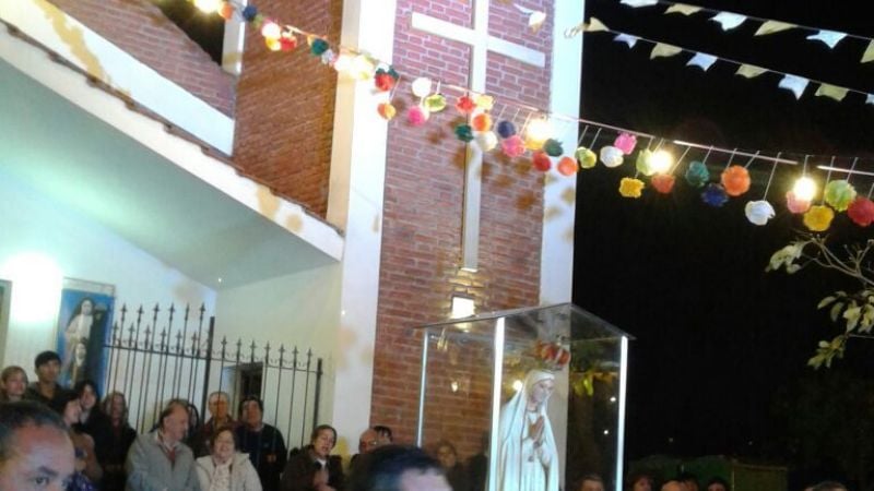Villa Parque Chacabuco celebró a Nuestra Señora de Fátima