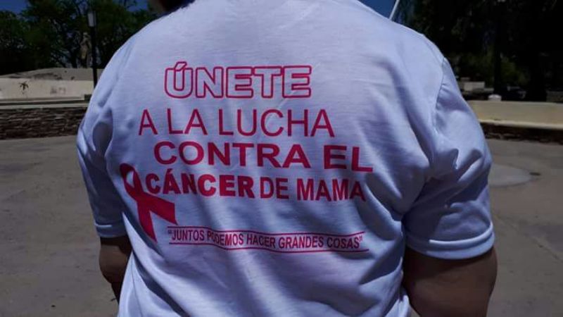 Día Internacional de la Lucha contra el Cáncer de Mama" en Recreo