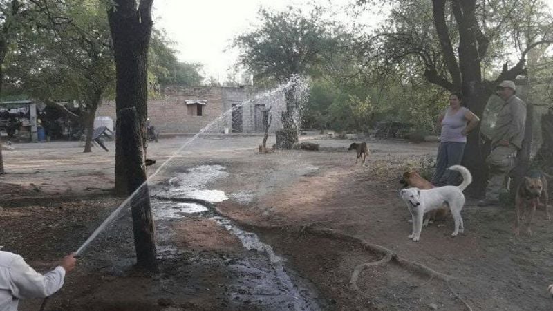 La Bajada ya cuenta con red de agua potable