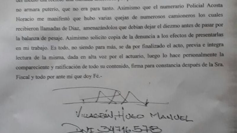 Denuncian a policía por agresión e intento de “coima”