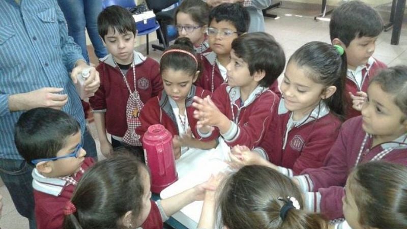 Niños del Fasta visitaron Saneamiento Ambiental