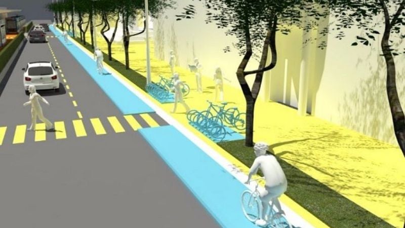 Avanza el proyecto de la red de ciclovías para SFVC