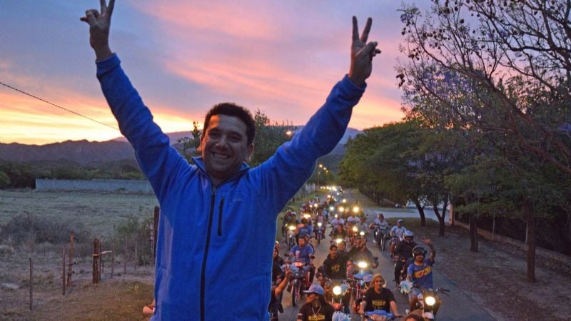 El PJ de FME cerró la campaña con una caravana “de la victoria”