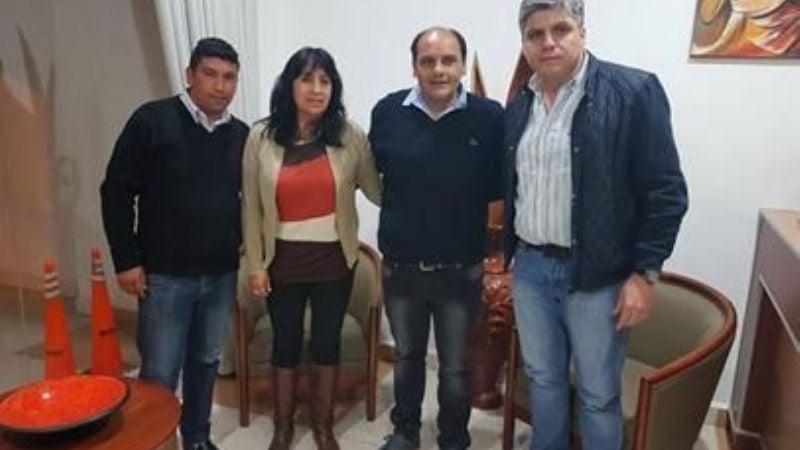 Gutiérrez acompaña a los candidatos del FJPV