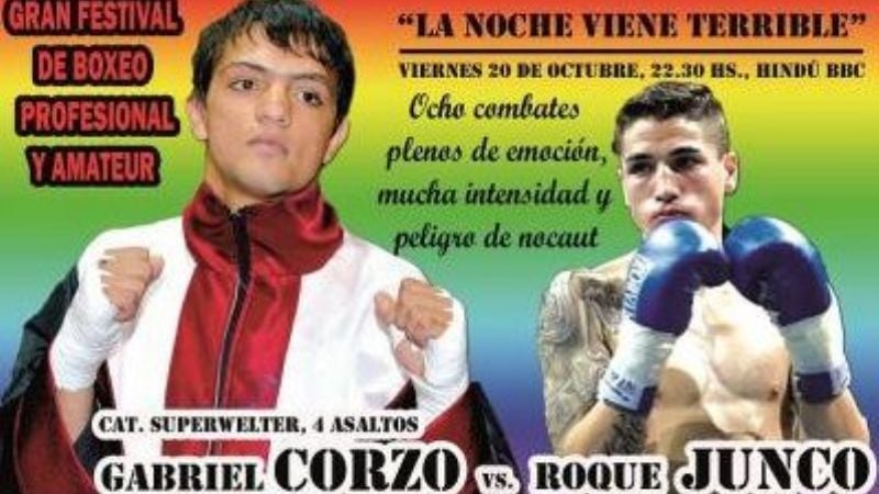 Con Corzo y Junco, "la noche viene Terrible"