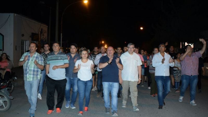 Caminata del FJPV en Recreo