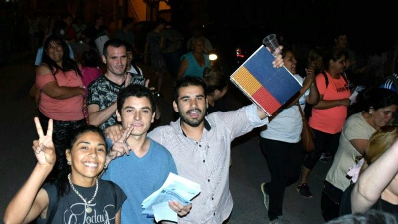 Caminata del FJPV en Recreo